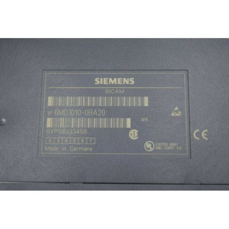 6MD1010-0BA20 Siemens